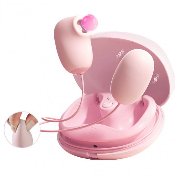 MizzZee - Shell Vibrating Egg (Chargeable - Pink)